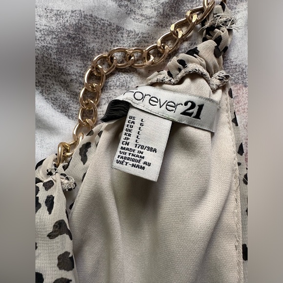 Forever 21 Leopard Print Dress - Picture 4 of 5